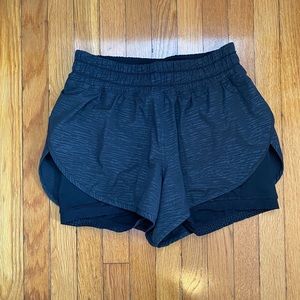 Lululemon 2-in-1 Black Shorts